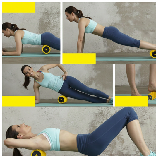 Portable Electric Foam Roller Muscle Relaxation Fitness Yoga Massage Column