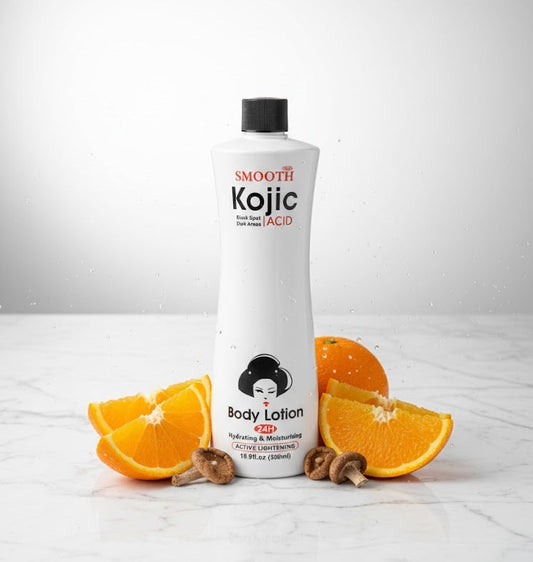 Smooth Kojic Acid Body Lotion+ Skin Brightening Hydrating Moisturizing Care