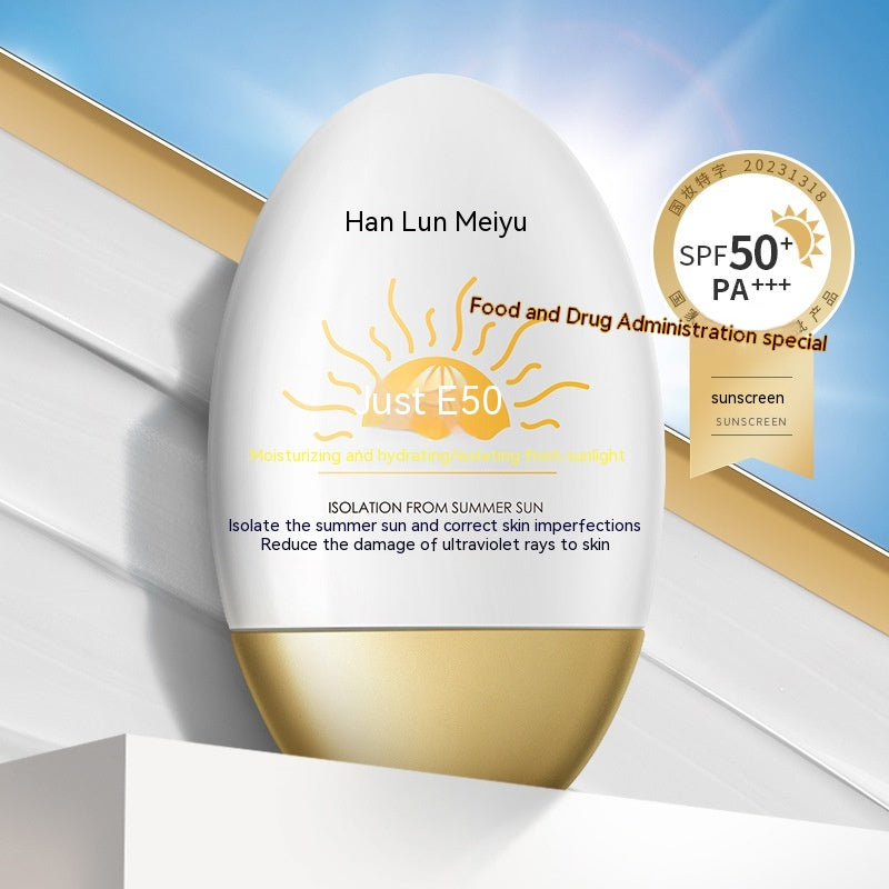 Little Golden Bottle Sunscreen Face UV Protection + Primer Concealer For Women