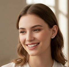 Custom Stud Earring Arabic