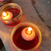 Eyeball Candle Halloween Floating Candle