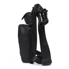 Men Waterproof Nylon LegsBag Thigh Hip Bags Fanny Pack Fashion