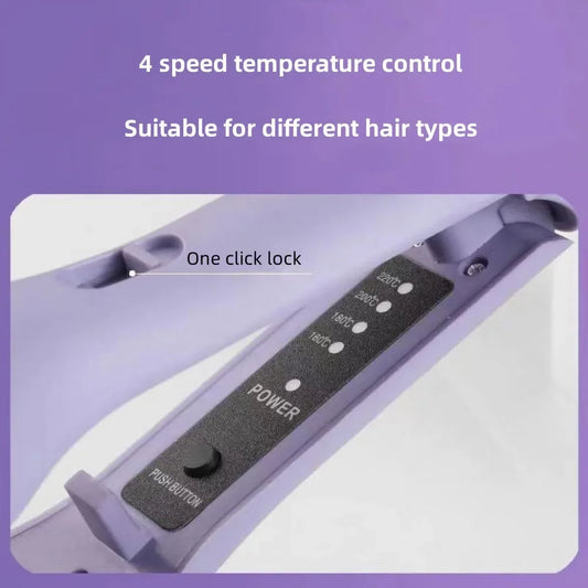 Hair Curling Iron + 32mm Deep Wave Fast Heating Adjustable Hair Styler Wand