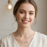 Arabic Name Necklace Gold