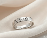 Custom Name Ring