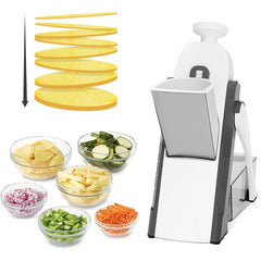 Manual Vegetable Cutter Safe Slice Adjustable Mandoline Slicer