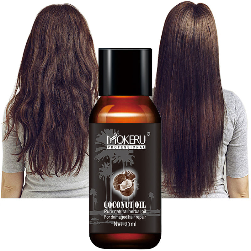 Coconut Oil Hair Repair Serum+ Frizz Control Damage Care Split Ends Treatment