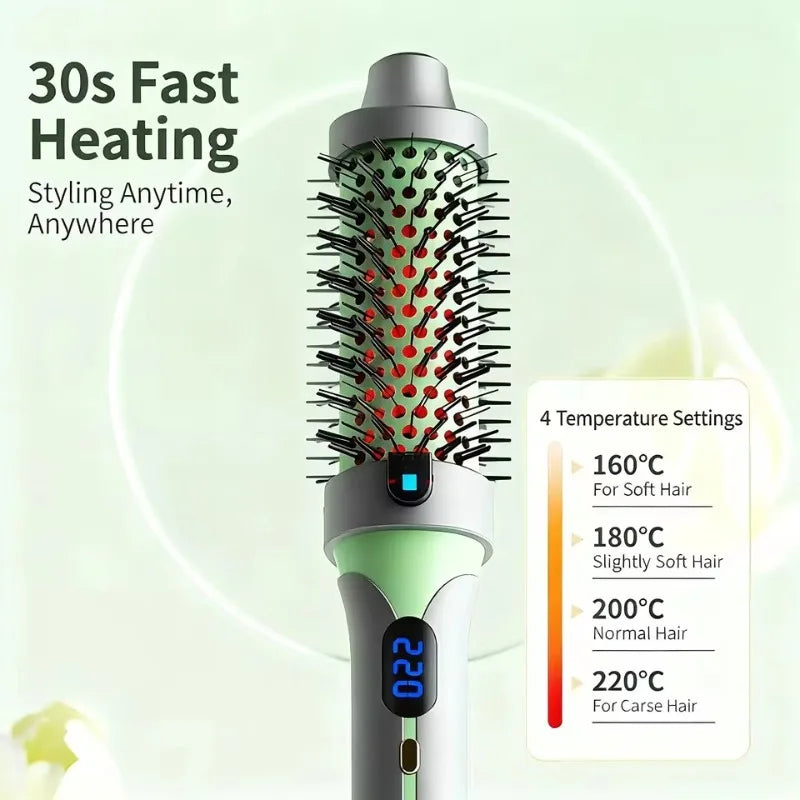 Multi-Functional Hair Curler Professional MCH Heating Ionic Styling Tool Rotating Cord
