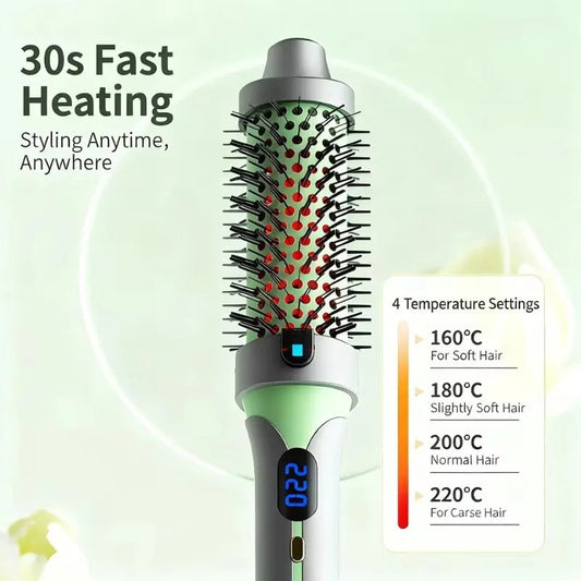 Multi-Functional Hair Curler Professional MCH Heating Ionic Styling Tool Rotating Cord