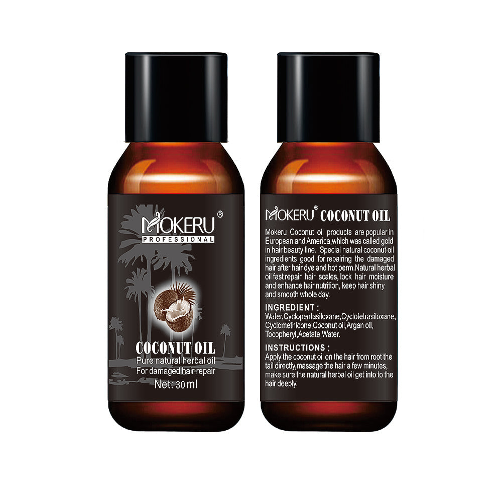 Coconut Oil Hair Repair Serum+ Frizz Control Damage Care Split Ends Treatment