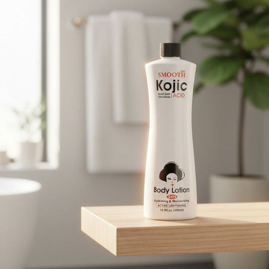 Smooth Kojic Acid Body Lotion+ Skin Brightening Hydrating Moisturizing Care