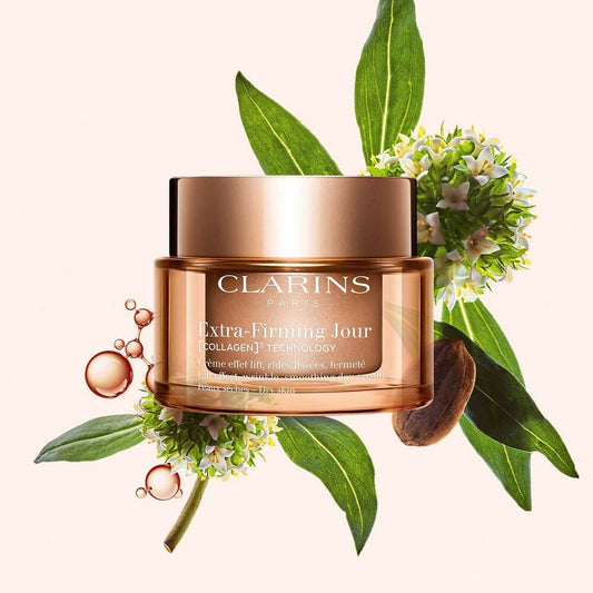 Clarins Extra-Firming Partners Anti Aging Day Night Cream Travel Set