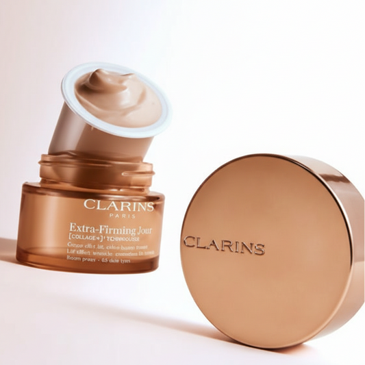 Clarins Extra-Firming Partners Anti Aging Day Night Cream Travel Set