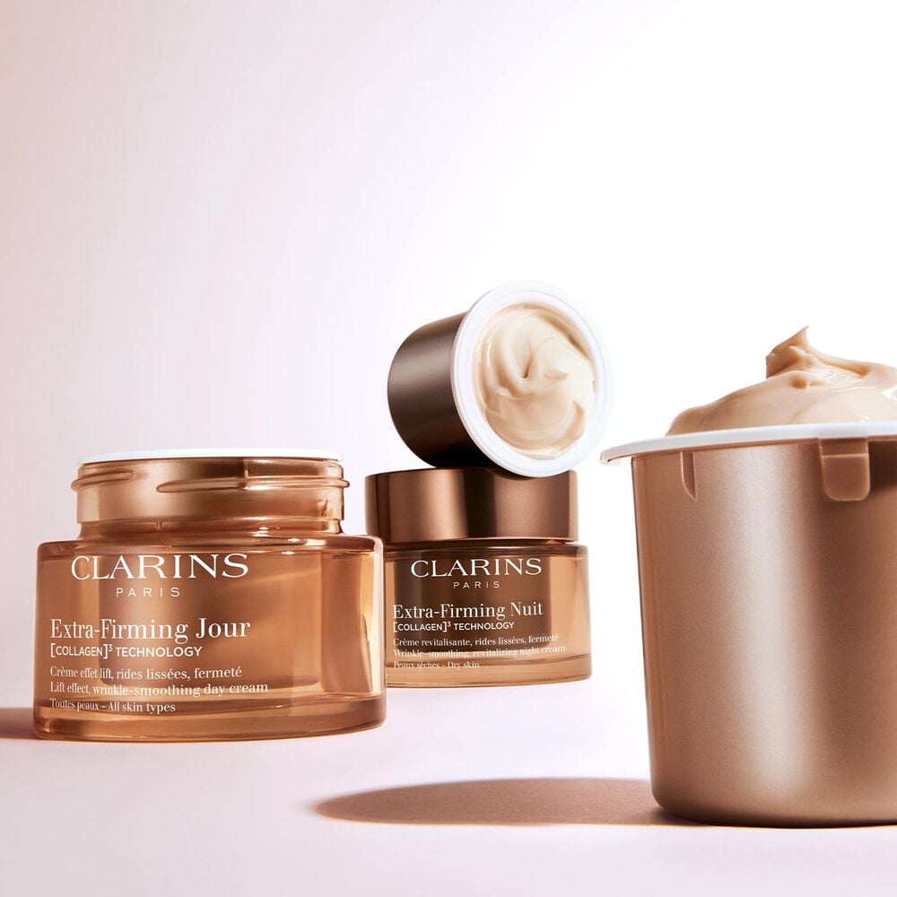 Clarins Extra-Firming Partners Anti Aging Day Night Cream Travel Set