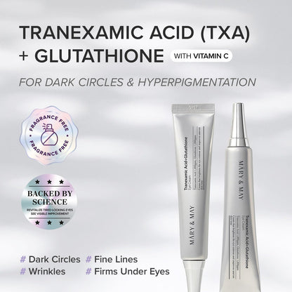 MARY & MAY Glutathione Brightening Eye Cream Special Value Care Set