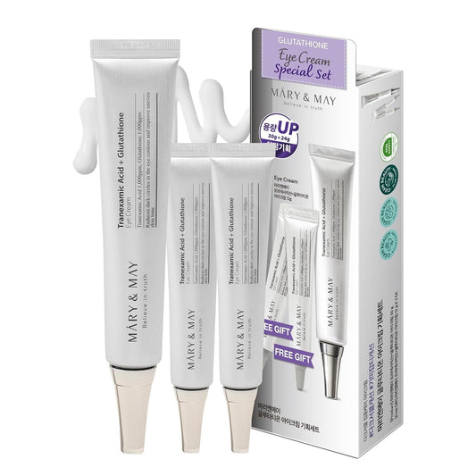MARY & MAY Glutathione Brightening Eye Cream Special Value Care Set