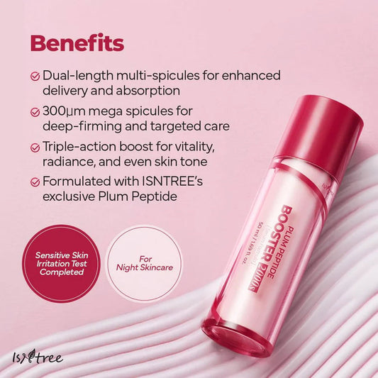 Plum Peptide Booster 2000S Firming Hydrating Anti Aging Facial Serum