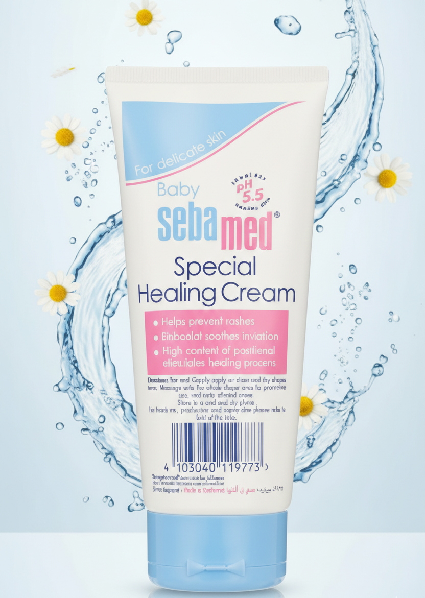Sebamed Baby Special Healing Cream + Panthenol Diaper Rash Soothing Skin Care