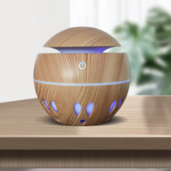USB Aroma Essential Oil Ultrasonic Cold Steam Diffuser Air Humidifier Purifier 7 Color Change LED Night Light for Home Office