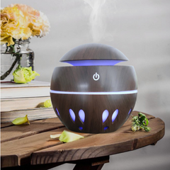 USB Aroma Essential Oil Ultrasonic Cold Steam Diffuser Air Humidifier Purifier 7 Color Change LED Night Light for Home Office