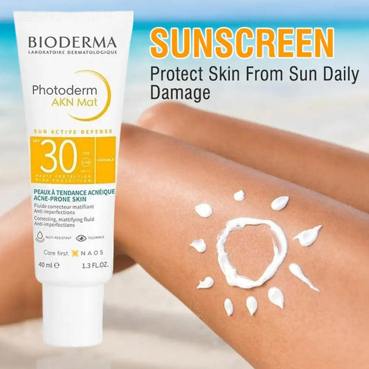 BIODERMA Photoderm AKN Mat SPF30 Oil Control Matte Face Sunscreen