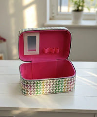 Pixel Pattern Makeup Case Ⓢ