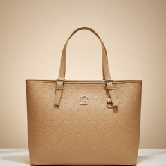 BC Monogram Structured Tote Handbag