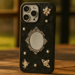 Luxury Retro Mirror iPhone Case