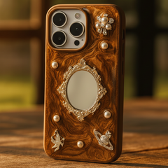 Luxury Retro Mirror iPhone Case