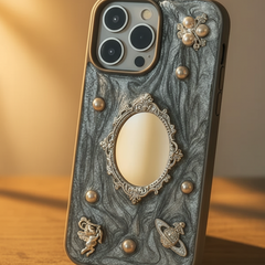 Luxury Retro Mirror iPhone Case