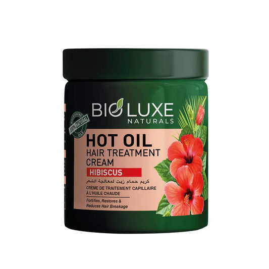 Bio Luxe Naturals Hibiscus Oil Hair Treatment Cream Deep Nourishing Repair Mask