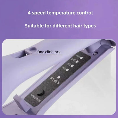 Hair Curling Iron + 32mm Deep Wave Fast Heating Adjustable Hair Styler Wand