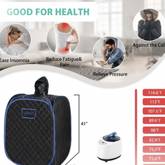 Portable Steam Sauna Tent Spa ©