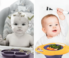 Baby Spill-Proof Gyro Bowl