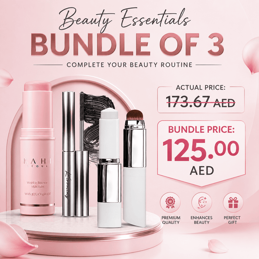 Complete Glow Beauty Bundle KAHI Multi Balm Foundation Stick Mascara