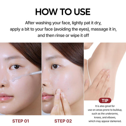 Dr. Melaxin Peel Shot Exfoliating Rice Ampoule Hydrating Radiance Pack 2
