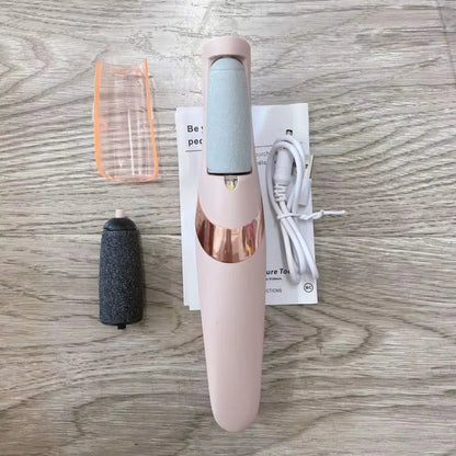 Electric Pedicure Foot File Callus Remover Rechargeable Foot Care Device
