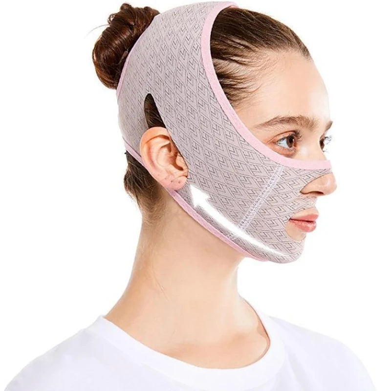 V-Face Lifting Bandage Face Slimming Mask Double Chin Shaping Strap