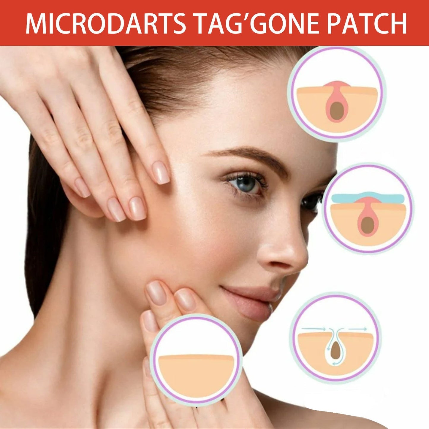 Hydrocolloid Acne Cleaning Patch for Spot Treatment Blemish Care 144 Patches