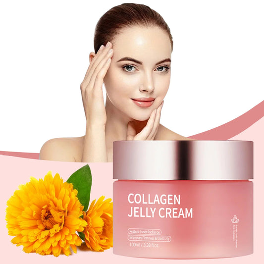Collagen Jelly Moisturizing Brightening Face Mask Firming Cream