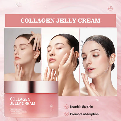 Collagen Jelly Moisturizing Brightening Face Mask Firming Cream