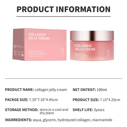 Collagen Jelly Moisturizing Brightening Face Mask Firming Cream