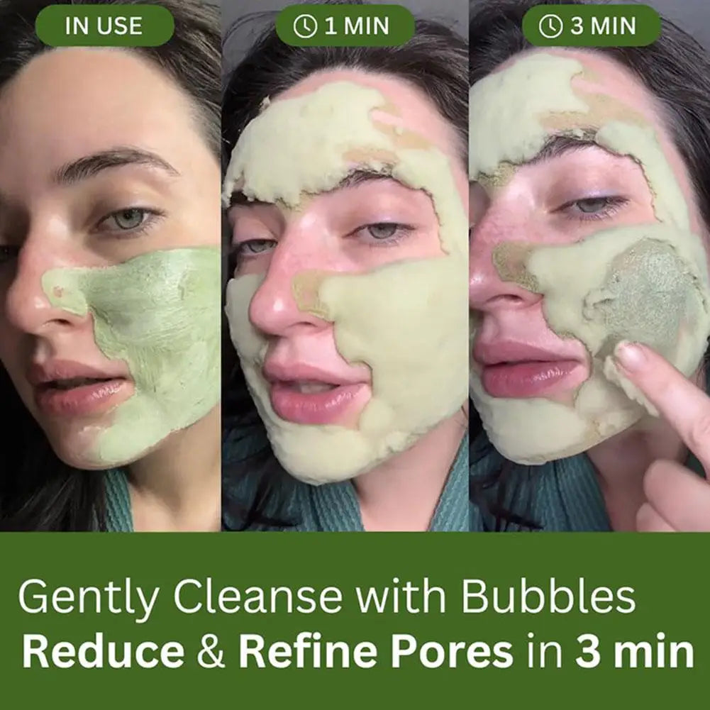 Holy Basil Bubble Deep Mask Deep Cleansing Exfoliating Face Mask 90g