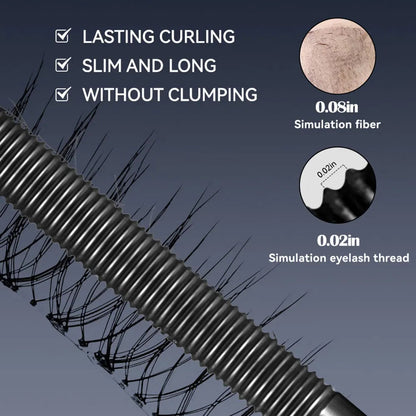 Karmary Iron Curl Mascara Lengthening Volumizing Lash Enhancing Makeup