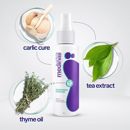 Jaysuing Nail Fungus Spray Antifungal Nail Care Treatment Solution 100ml