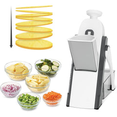 Manual Vegetable Cutter Safe Slice Adjustable Mandoline Slicer