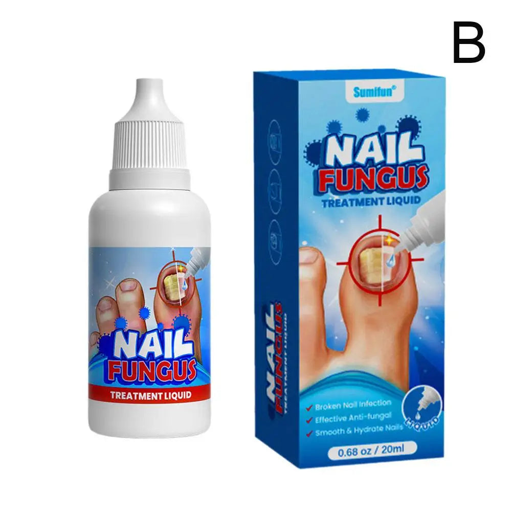Sumifun Nail Fungus Treatment Liquid Antifungal Nail Repair Solution 20ml