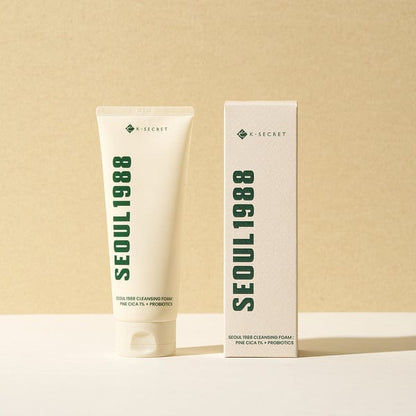 Seoul 1988 Pine Cica Cleansing Foam Probiotics Gentle Facial Cleanser