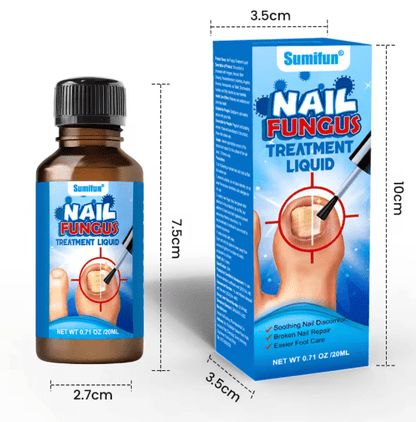 Sumifun Nail Fungus Treatment Liquid Antifungal Nail Repair Solution 20ml
