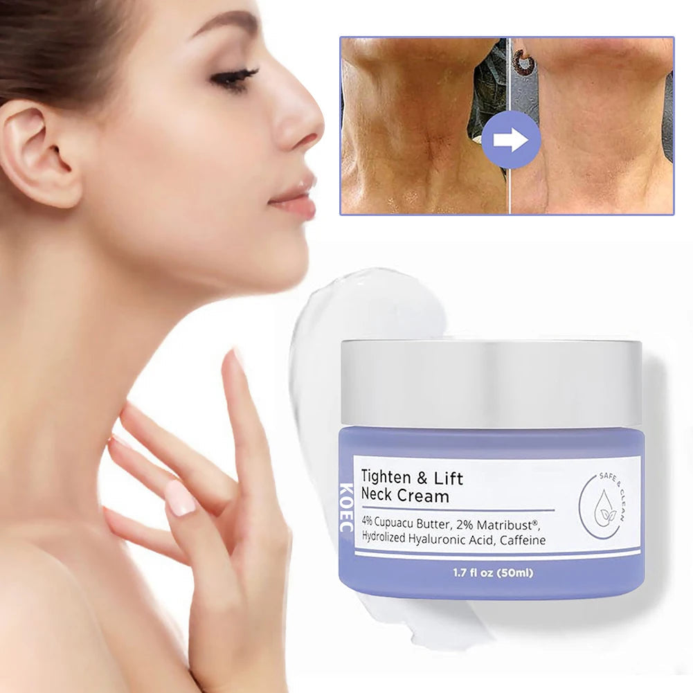 Tighten Lift Neck Cream 50ml Firming Hydrating Anti Aging Care